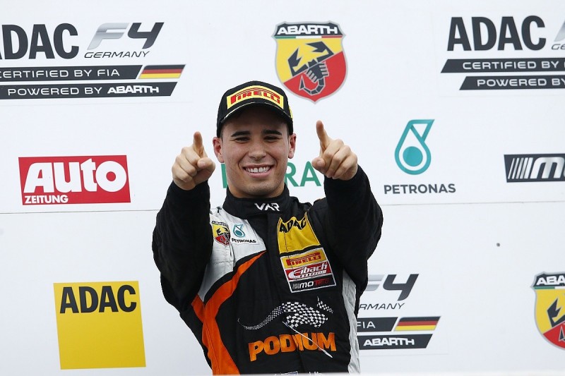 Mawson to start F3 testing after beating Schumacher in German F4