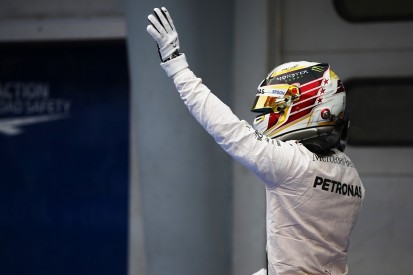 Lewis Hamilton on F1 pole position for Malaysian Grand Prix