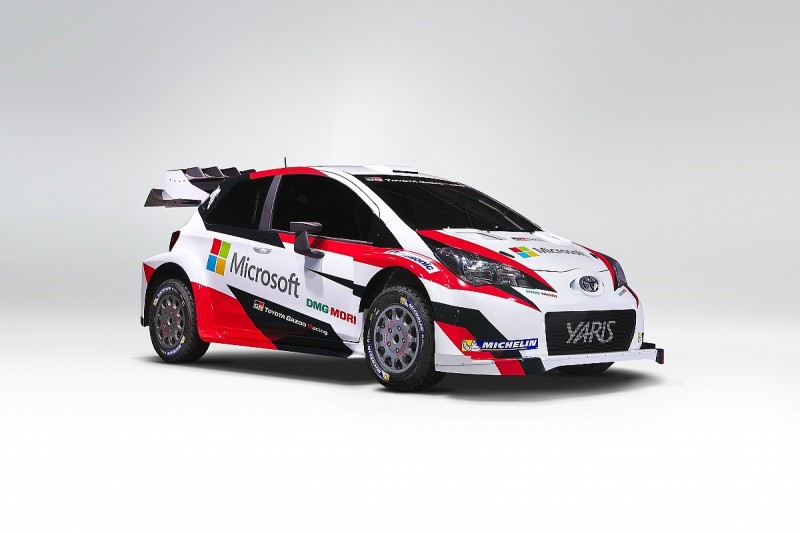 Toyota reveals 2017 World Rally Car livery and Microsoft deal