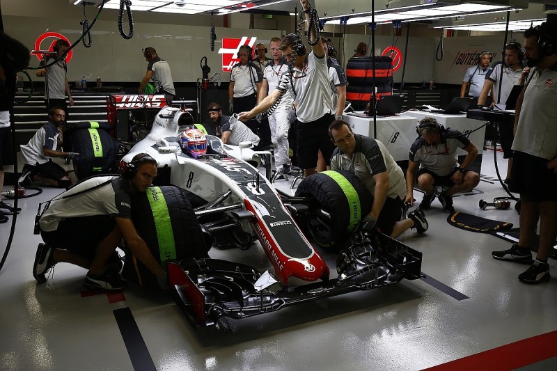 Haas F1 team designs fix for Romain Grosjean's Singapore GP problem