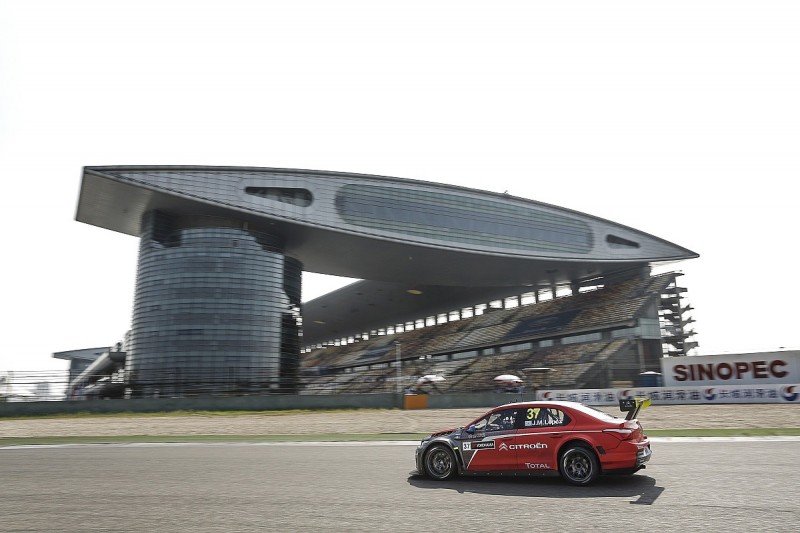 WTCC Shanghai: Jose Maria Lopez takes main race pole position