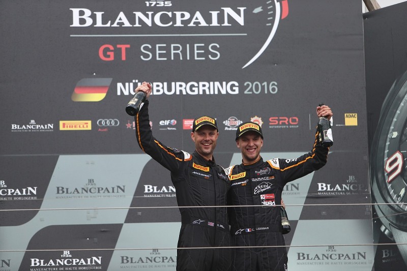 McLaren's Bell/Ledogar/van Gisbergen win Blancpain Endurance title