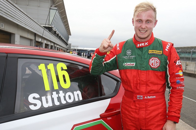 Ash Sutton takes Silverstone BTCC pole position in Triple Eight MG
