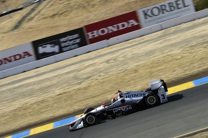 Sonoma IndyCar: Helio Castroneves heads all-Penske Friday top three