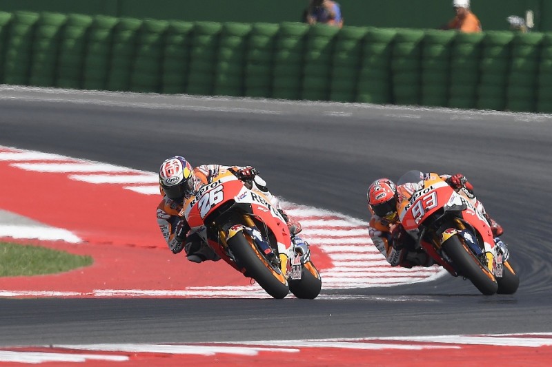 Marc Marquez feared he would crash chasing Dani Pedrosa at Misano