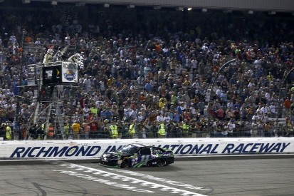 NASCAR Richmond: Denny Hamlin wins wild race as 2016 Chase field set