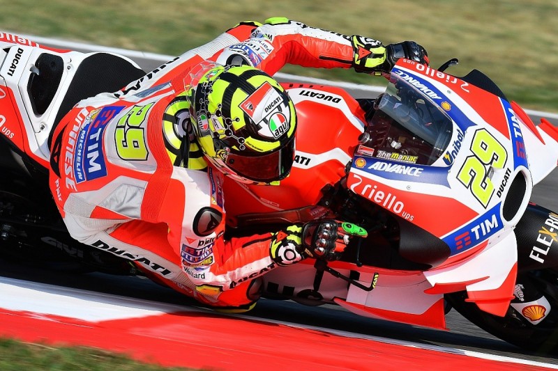 Injured Andrea Iannone wants to race for Ducati at Misano MotoGP