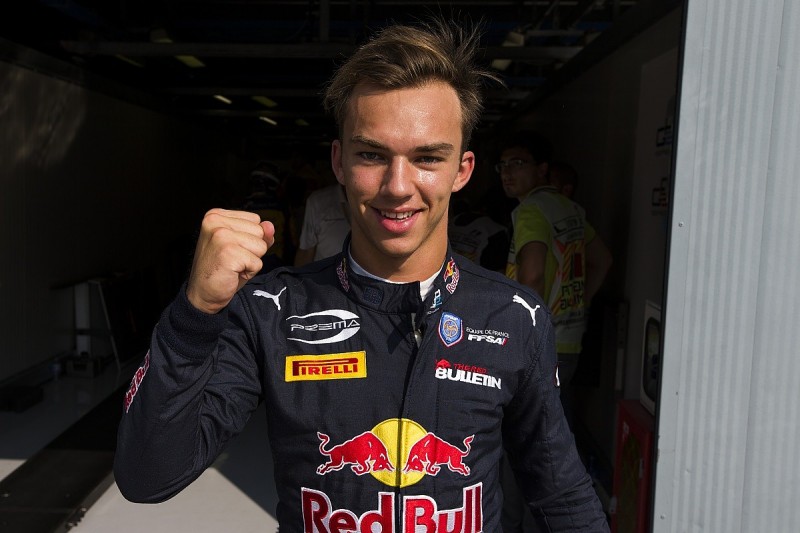 Monza GP2: Pierre Gasly claims pole in another all-Prema front row