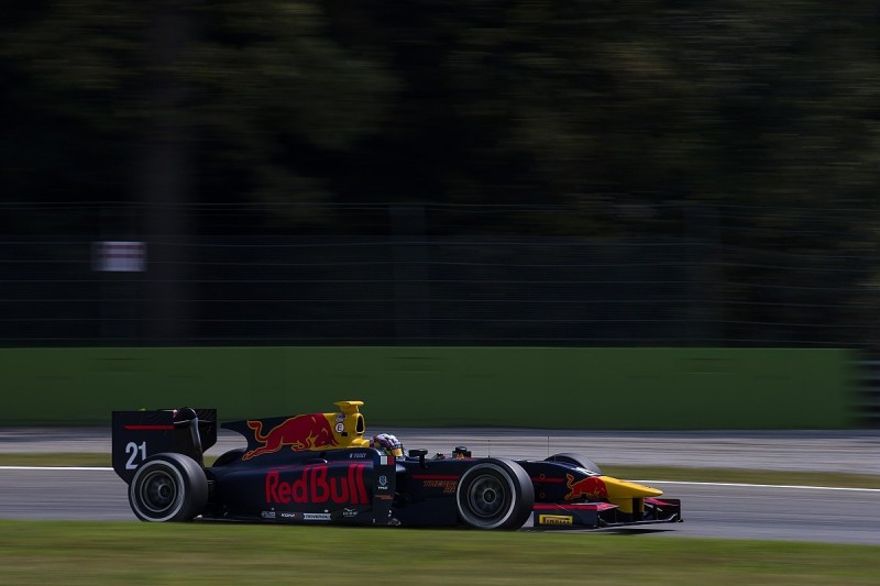 Monza GP2: Pierre Gasly tops practice despite stopping on track