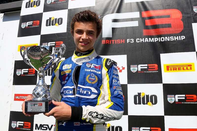 Lando Norris eyes Macau Grand Prix for top-line Formula 3 debut