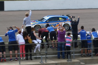Rockingham BTCC: Sam Tordoff wins from 10th after leaders collide