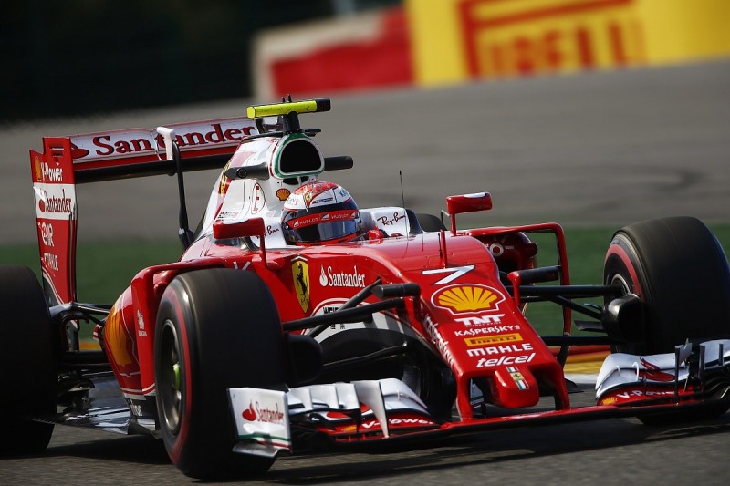Belgian GP practice not much fun for Ferrari - Kimi Raikkonen