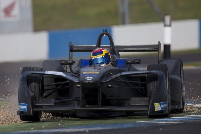 Sebastien Buemi fastest in first Formula E test at Donington Park