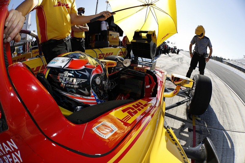 Ryan Hunter-Reay, Juan Pablo Montoya explain Pocono IndyCar crashes