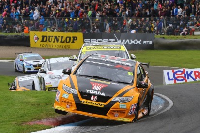 BTCC Knockhill: Matt Neal wins race two to close on points lead