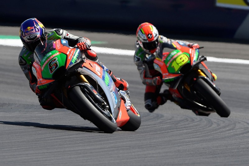 Aprilia bosses hit out at performance of MotoGP team