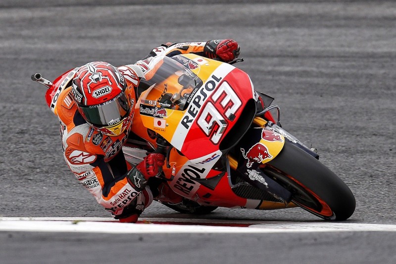 Marc Marquez takes blame for MotoGP crash after near-miss with Pedrosa