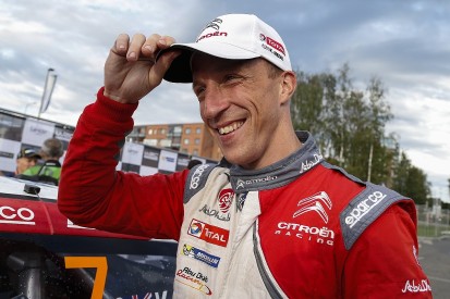 Kris Meeke pushing Citroen for WRC Rally GB entry