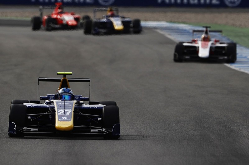 GP3 Hockenheim: Jake Hughes secures DAMS' first win in series