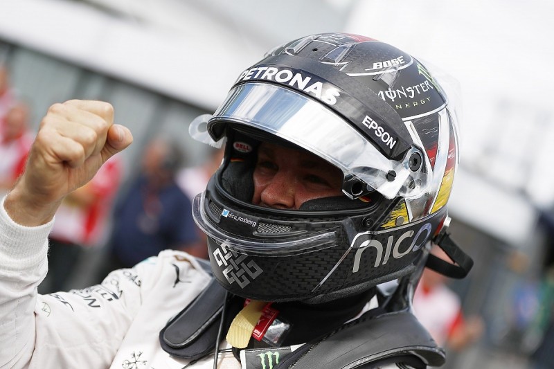 German GP: Nico Rosberg beats Lewis Hamilton to earn home F1 pole
