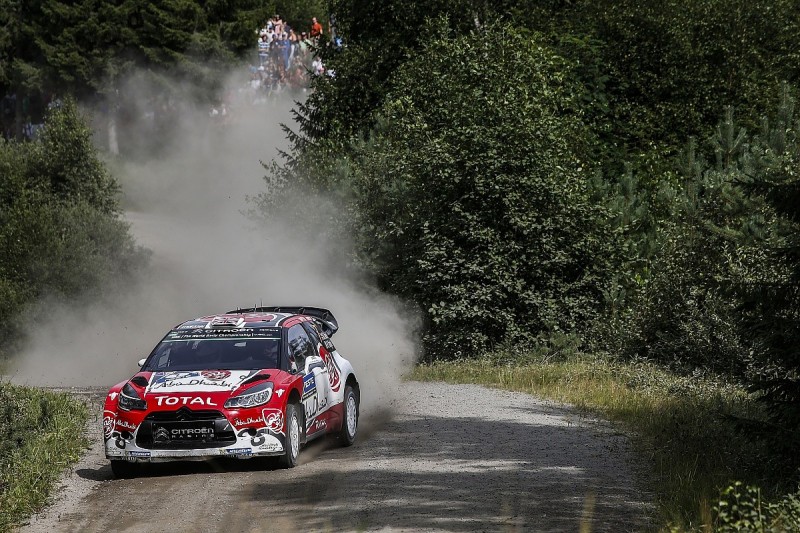 WRC Rally Finland: Citroen's Meeke finishes Friday clear of Latvala