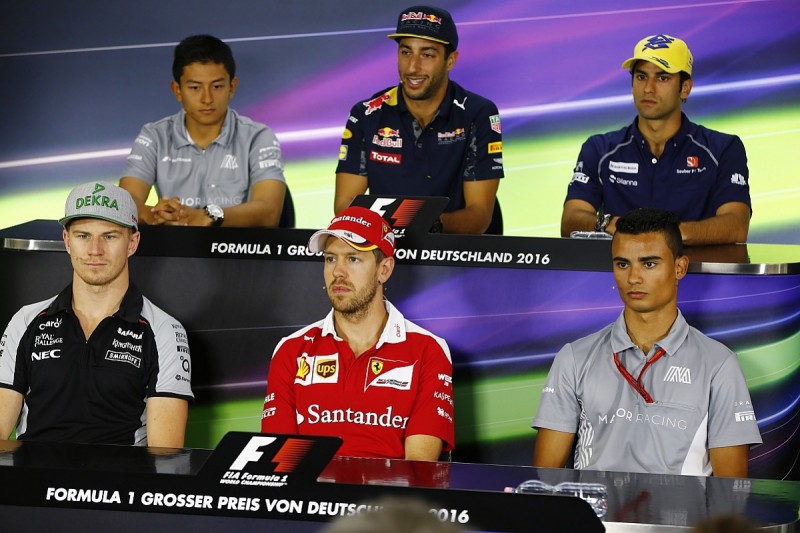 German GP Thursday F1 press conference full transcript