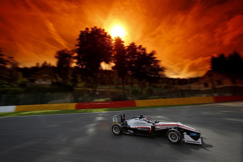 Spa European F3: George Russell claims double pole for Hitech