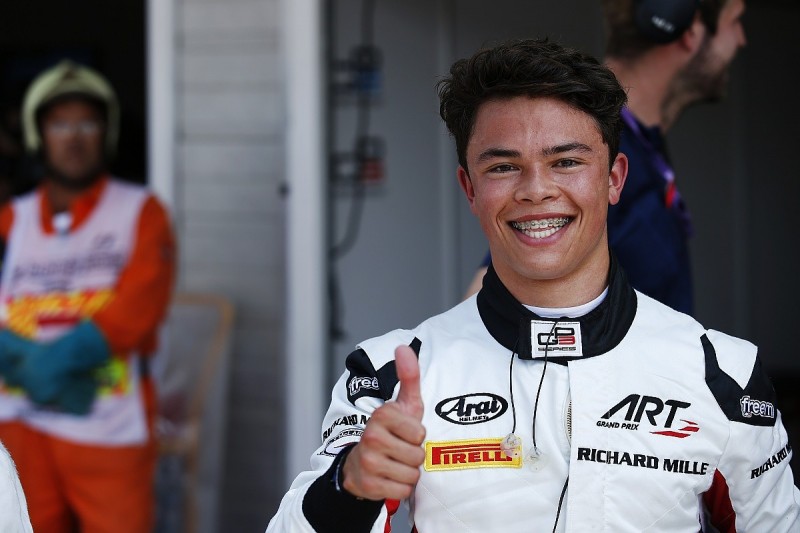 McLaren F1 junior Nyck de Vries takes first GP3 pole at Hungaroring