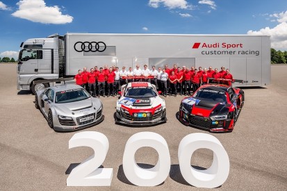 Audi celebrates delivery of 200th R8 LMS GT3 car