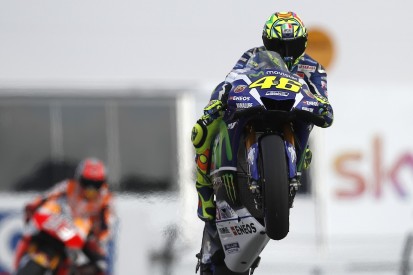 Valentino Rossi 'very lucky' to qualify on MotoGP Germany front row