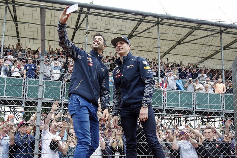 Max Verstappen admits he had to raise his game for Daniel Ricciardo