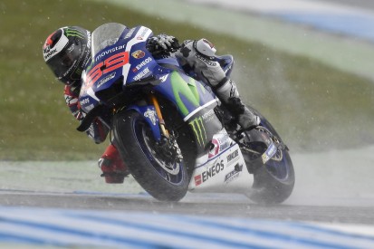 Jorge Lorenzo worried about lack of MotoGP pace in wet weather