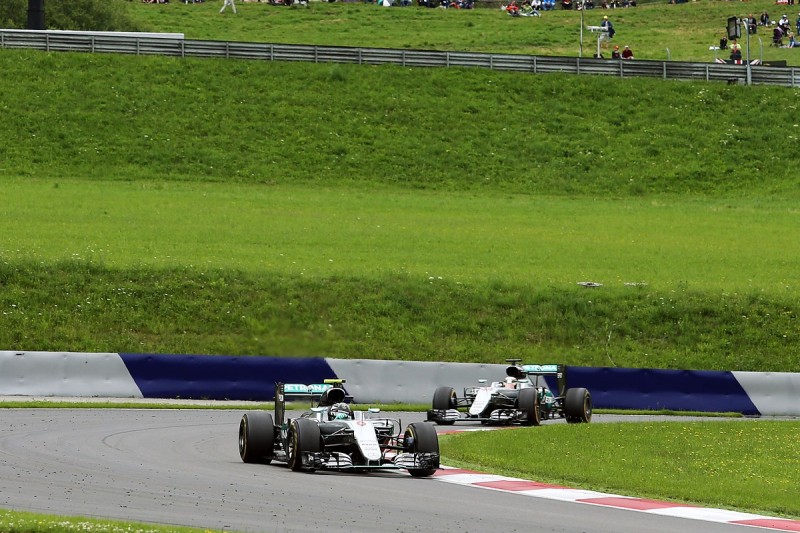 Lewis Hamilton, Nico Rosberg, Toto Wolff on Austrian GP F1 clash