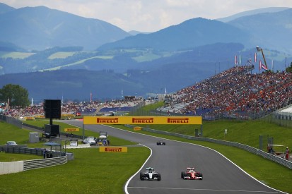 Final Austrian Grand Prix F1 starting grid