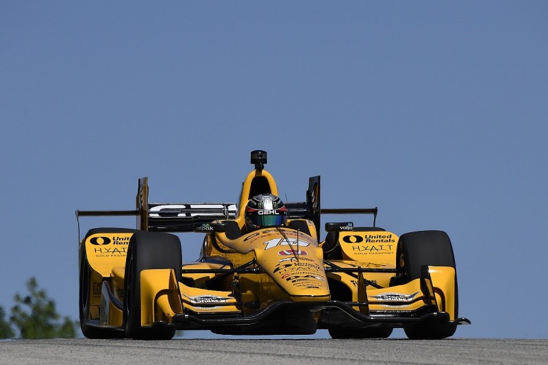 Road America IndyCar: Graham Rahal fastest in Friday practice