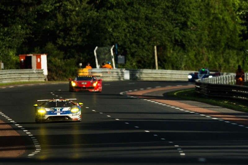 Ford and Ferrari protest each other at Le Mans