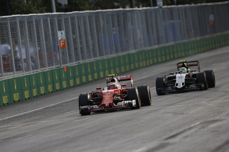Raikkonen sure he would've beaten Perez to podium without penalty