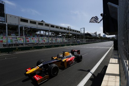 Baku GP2: Prema's Antonio Giovinazzi completes double in crazy race