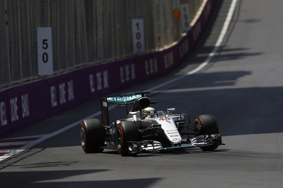 Lewis Hamilton grabs Baku F1 practice top spot from Nico Rosberg