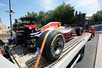 Daniel Ricciardo apologises to Red Bull for Baku F1 practice crash