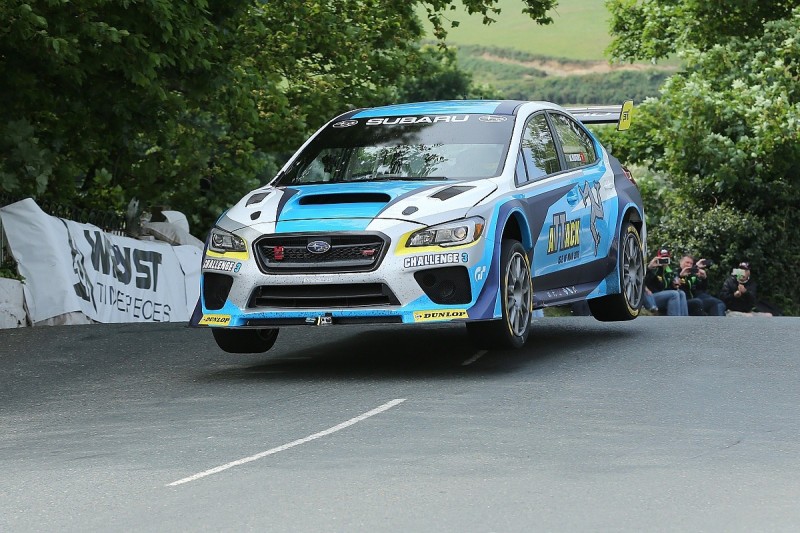 Mark Higgins breaks TT lap record for cars with Prodrive Subaru