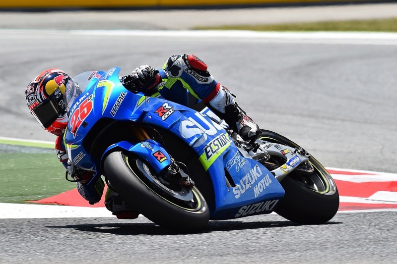 Suzuki MotoGP rider Vinales hopes new frame ends grip 'nightmare'