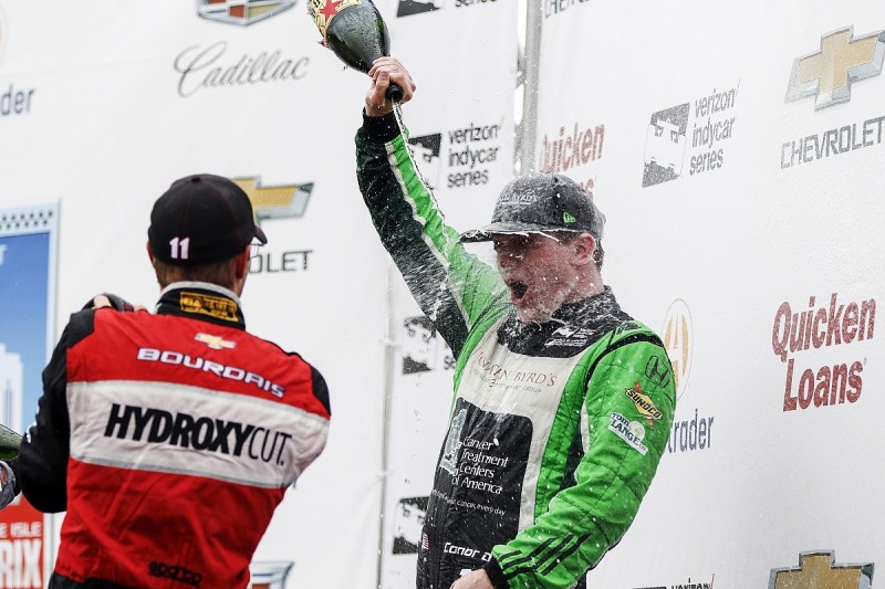 Daly hails 'wizard' Coyne for outfoxing Penske in Detroit IndyCar
