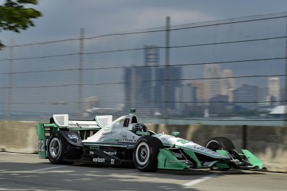 Simon Pagenaud on Detroit IndyCar pole after Will Power penalised
