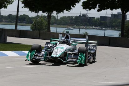Simon Pagenaud beats Helio Castroneves to Detroit IndyCar pole