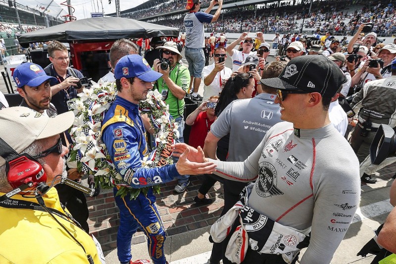 Graham Rahal urges Alexander Rossi to build on Indianapolis 500 win
