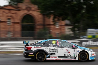 Tom Ingram tops both BTCC practice sessions at Oulton Park