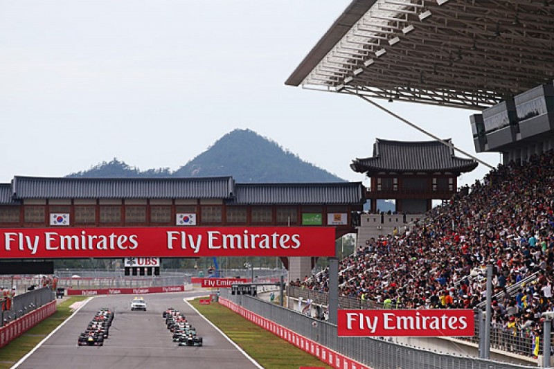 Korean Grand Prix returns on new 21-race 2015 Formula 1 calendar