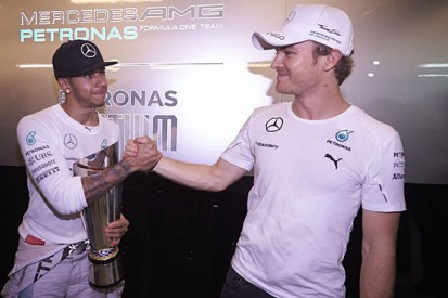 F1 champion Lewis Hamilton says tension with Nico Rosberg gone