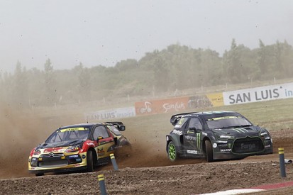 San Luis World Rallycross: Petter Solberg leads after day one
